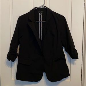 3/4 sleeve blazer